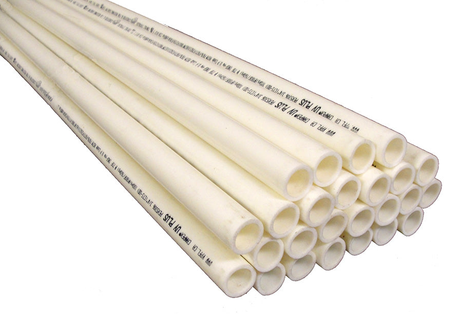 1" X 10' CANPEX WHITE PEX STRAIGHT TUBING