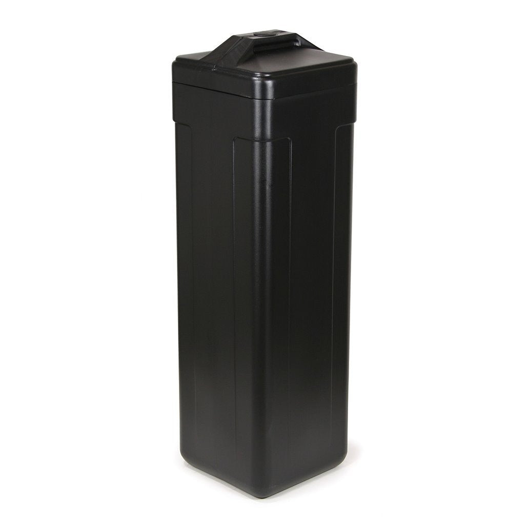 11" X 11" BLACK BRINE TANK C0MPLETE