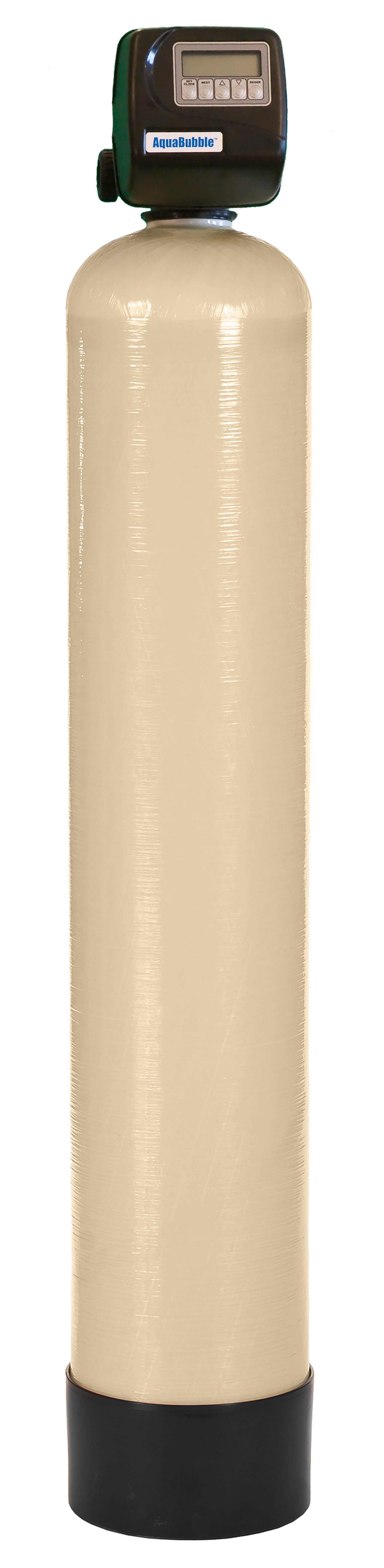 6AB45-FM AQUABUBBLE FINE MESH SOFTENER **LESS BRINE TANK**