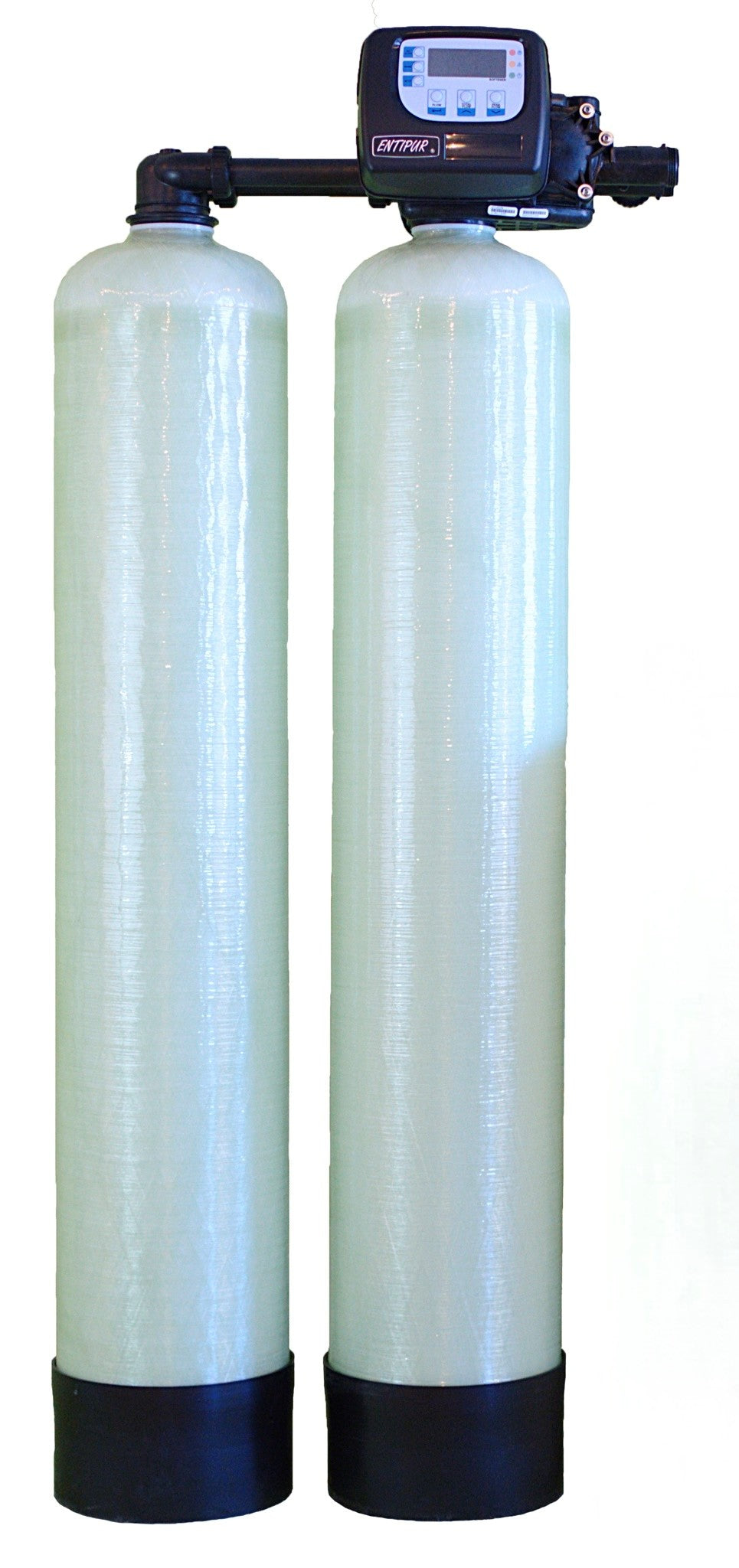 6T60-FM-TT ENTIPUR TWIN TANK FINE MESH SOFTENER **LESS BRINE TANK**