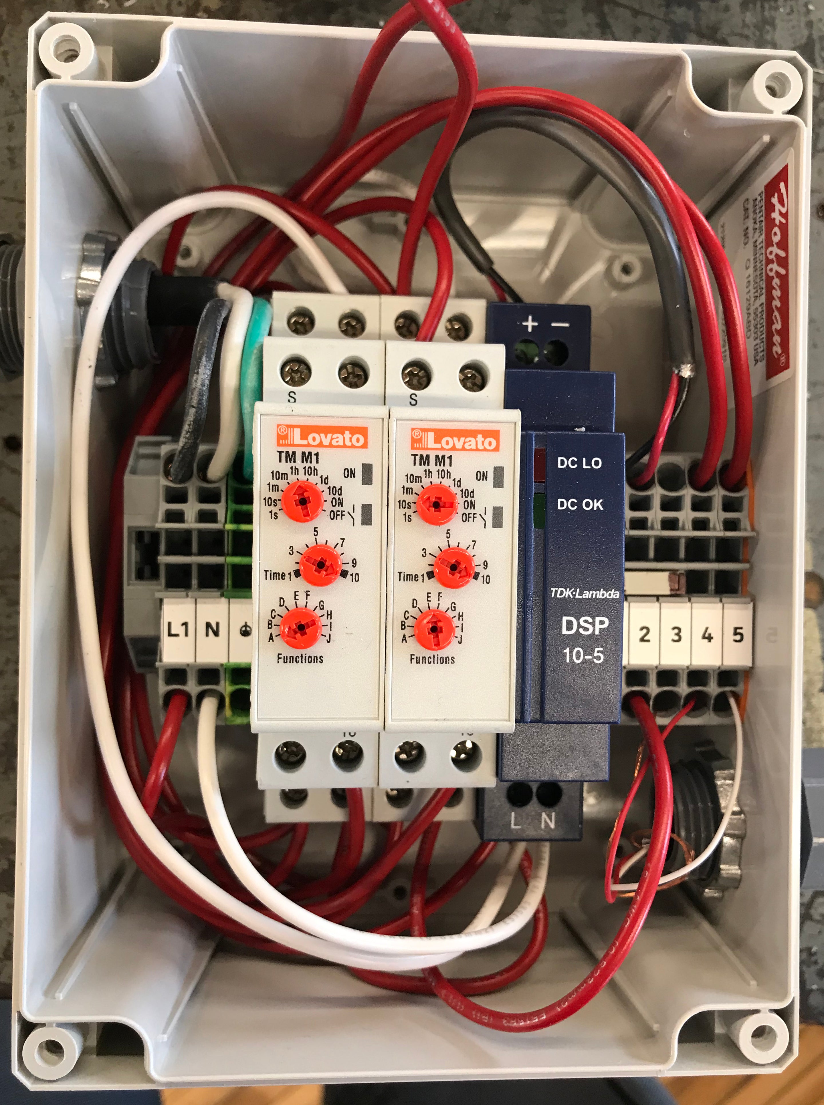 3/4" MOTORIZED PURGE VALVE WITH TIMER PANEL