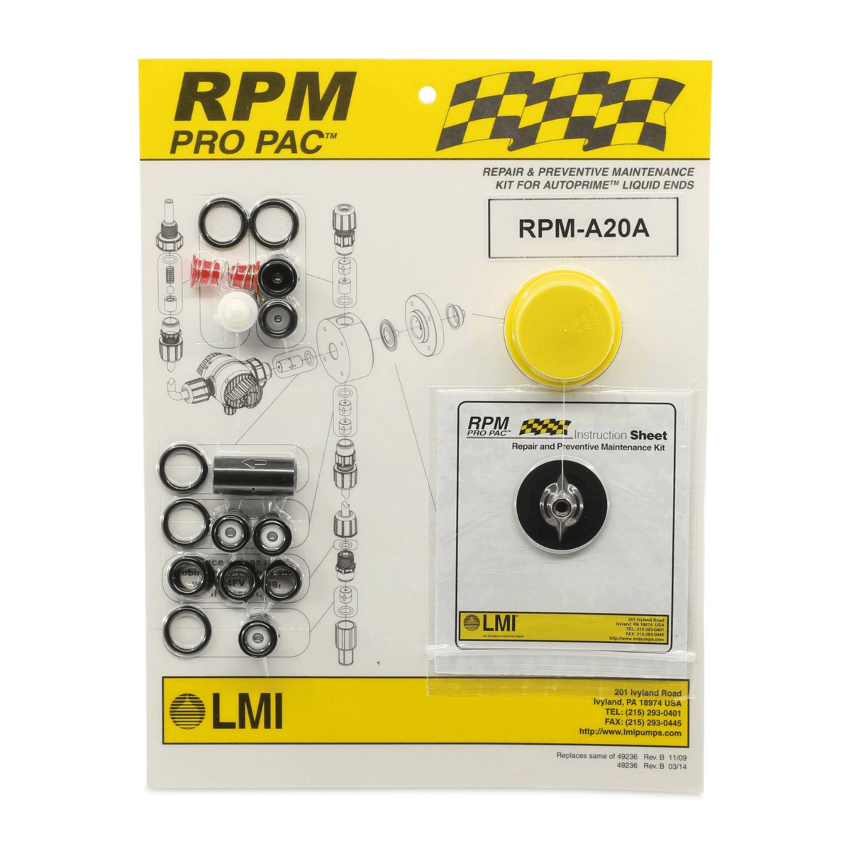 RPM-A20A LMI REPAIR KIT
