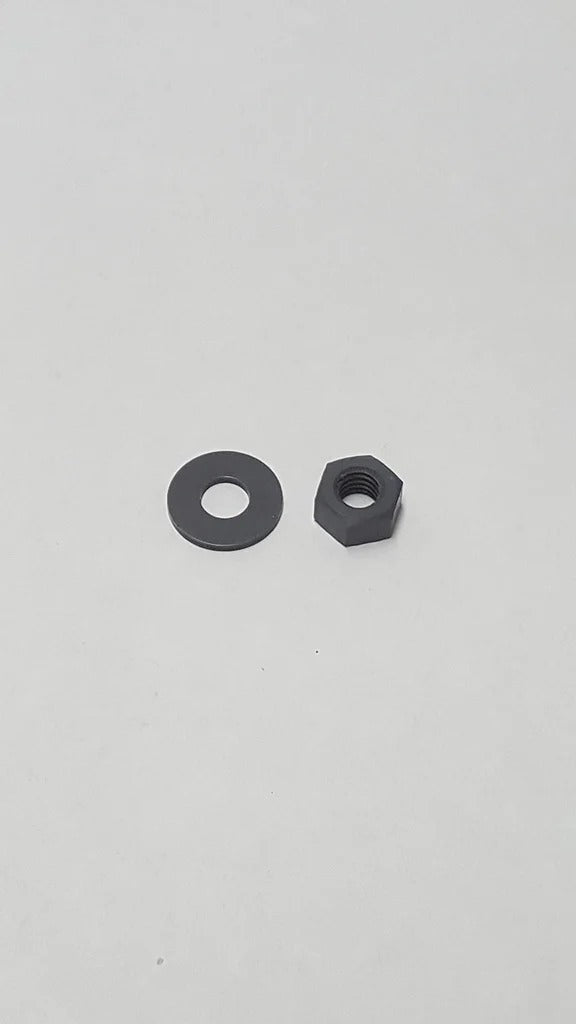 PVC NUT AND WASHER FOR SENTRY PELLET DROPPER