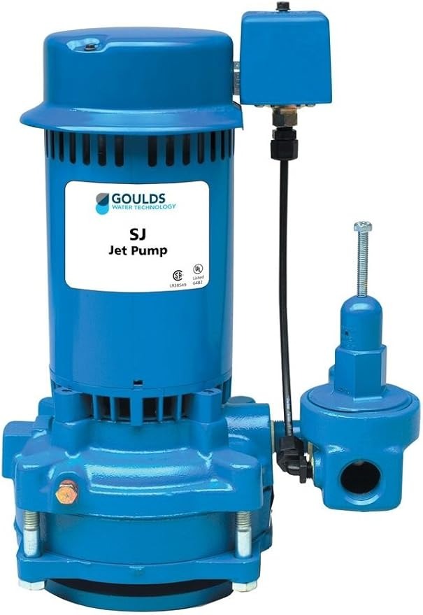 GOULDS 1.5 HP SJ SERIES DEEP WELL 2-STAGE JET PUMP