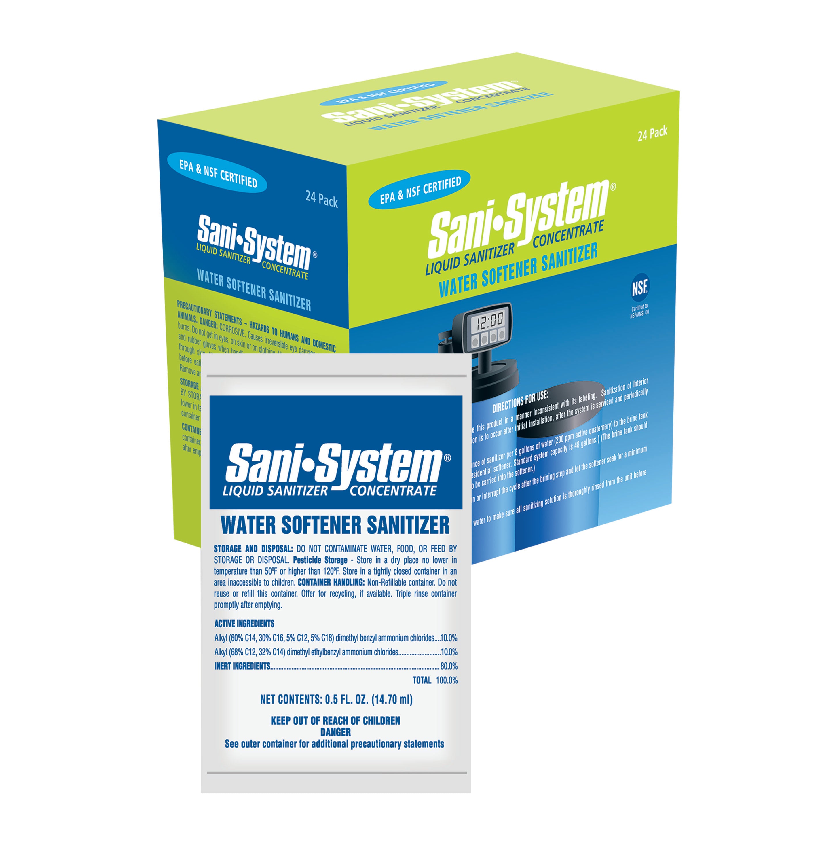 WATER SOFTENER CLEANER (SINGLE 0.5 OZ PACKET)