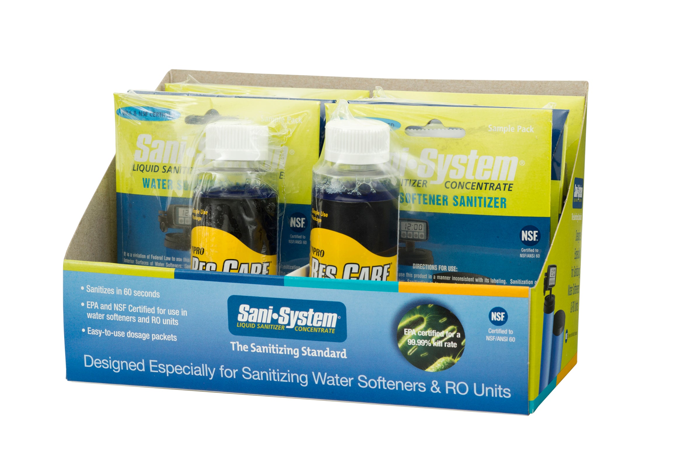 WATER SOFTENER CLEAN & SANITIZER KIT (8/CASE)