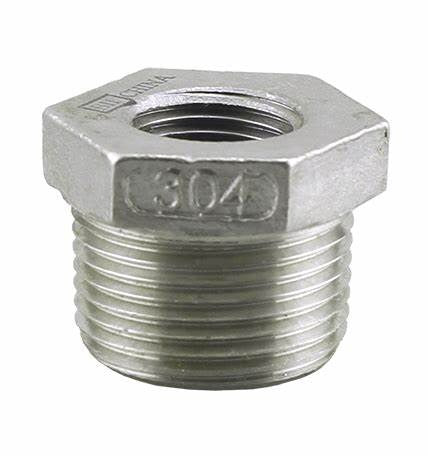 3/8" X 1/4" STAINLESS STEEL BUSHING - HEAVY PATTERN