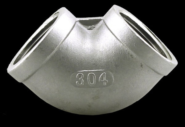 1" STAINLESS STEEL 90 DEGREE ELBOW - HEAVY PATTERN