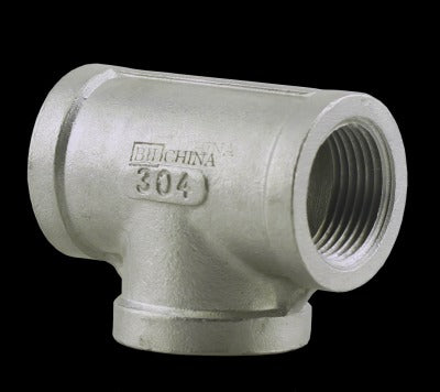 1" STAINLESS STEEL TEE - HEAVY PATTERN