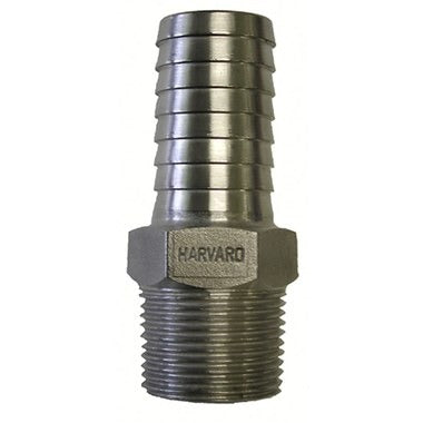 1.25" THD X 1" INSERT STAINLESS STEEL MALE ADAPTER
