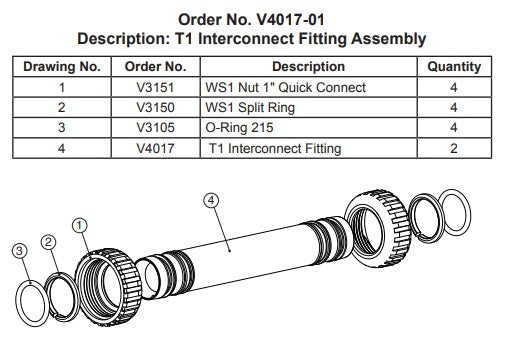 TT INTERCONNECT FITTING ASSEMBLY