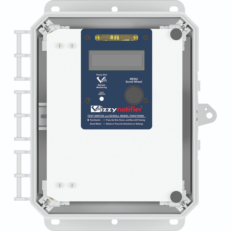 ALDERON VIZZYNOTIFIER CELLULAR RTU PANEL, 4 DI, 120V, NEMA 4X