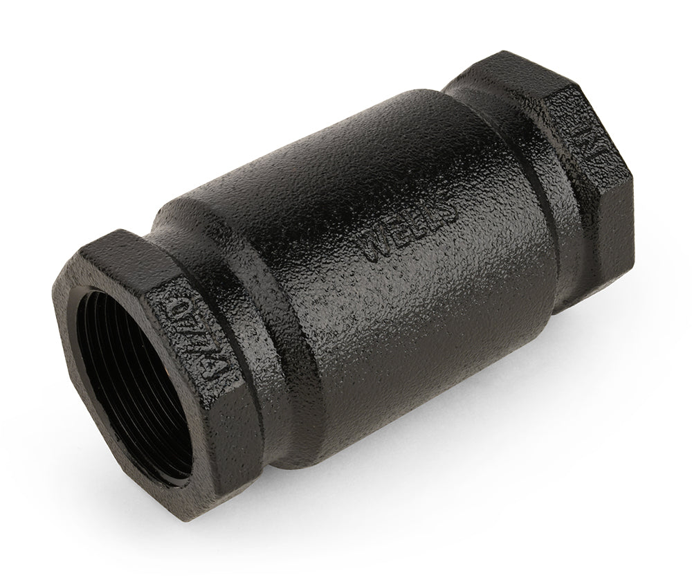 1.25" WELLS DUCTILE IRON CHECK VALVE, VFD COMPATIBLE