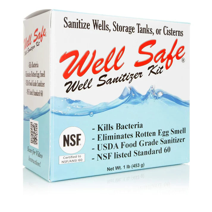 WELL SANITIZER KIT (2 BOTTLES) (6 KITS/CASE) (TRUCK DELIVERY - FULL BOX ONLY)