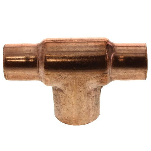 1/2" X 1/2" X 3/4" CXCXC REDUCING TEE