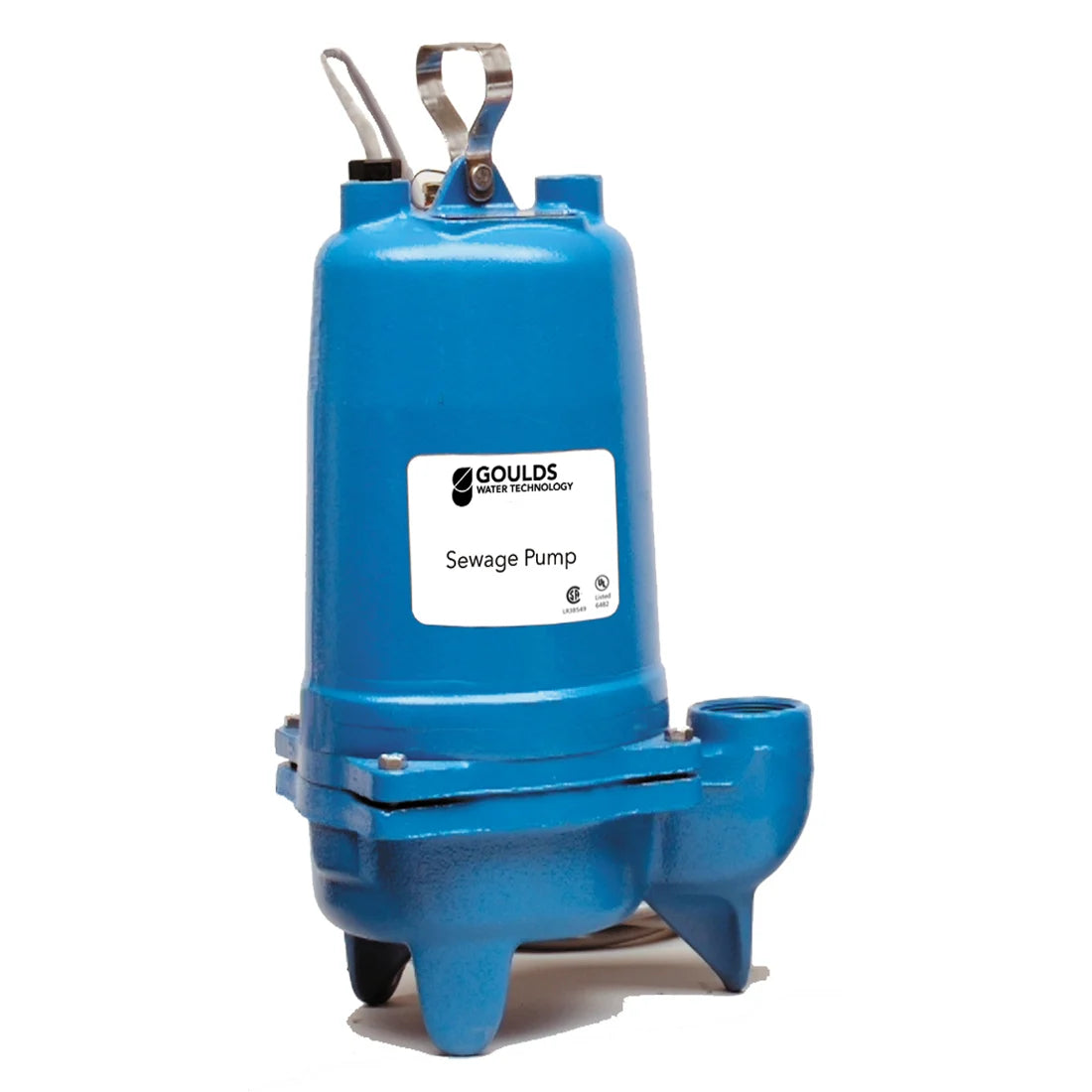 WS0512B GOULDS 1/2 HP 2" SEWAGE PUMP 230V MANUAL