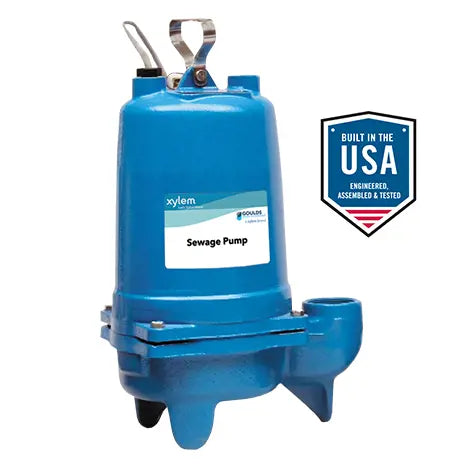 WS0732B GOULDS SEWAGE PUMP 3/4HP 3/60/230 5.38" 3.6MA