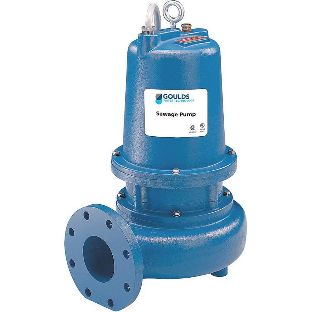 WS1532D3 GOULDS 1.5 HP 230V 3PH 3" SUB SEWAGE PUMP