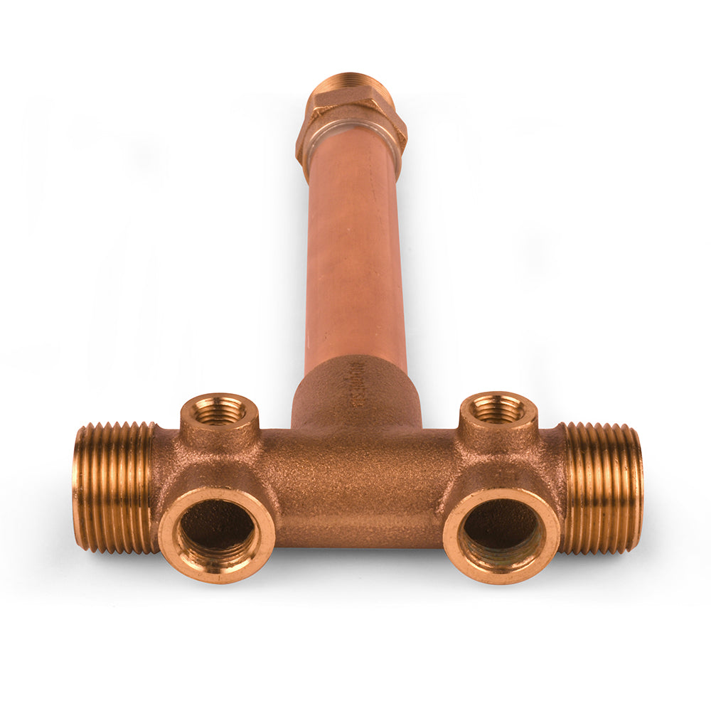 WELLS 1" X 11" NO-LEAD TANK TEE