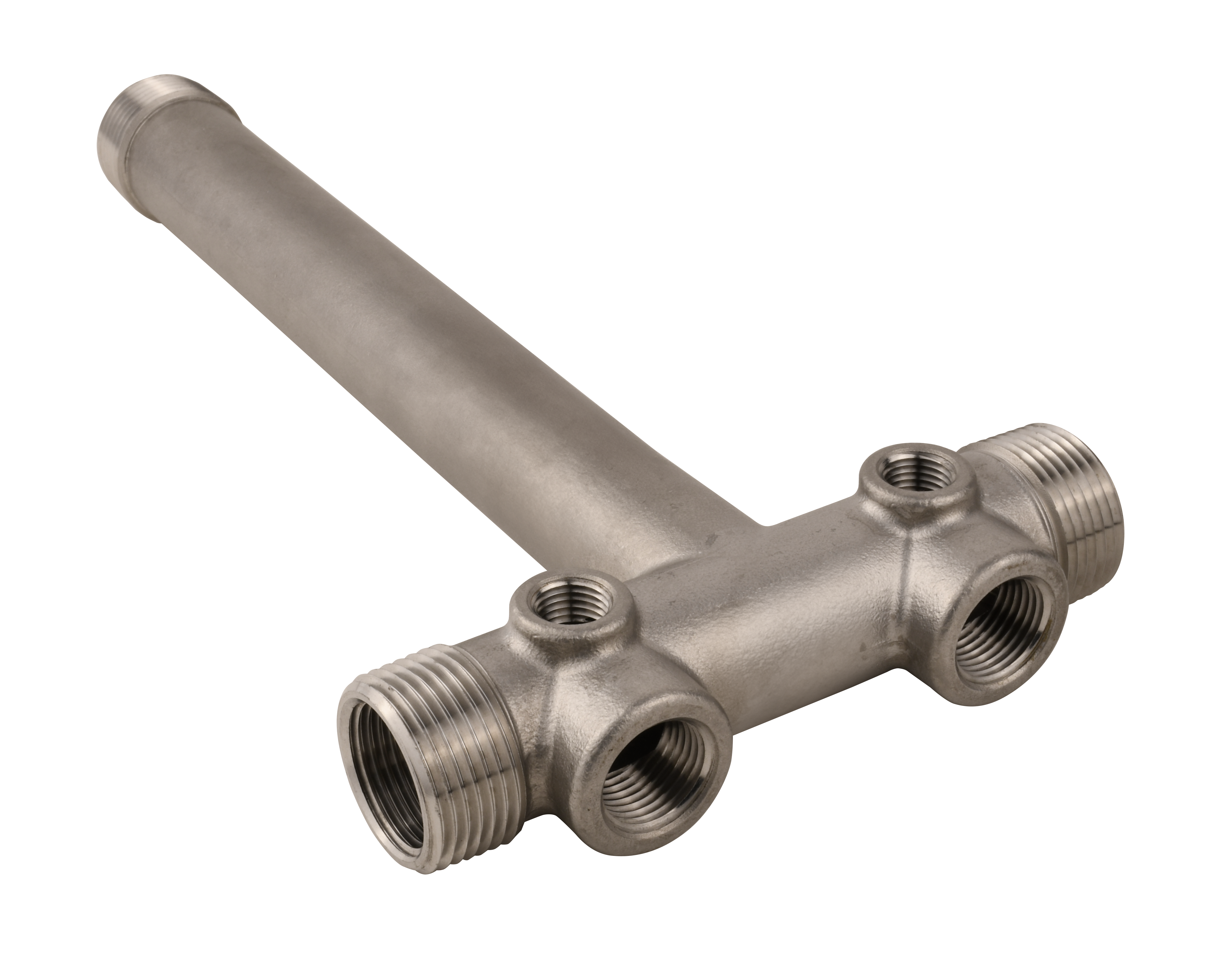 WELLS 1" X 11" STAINLESS STEEL UNION TANK TEE