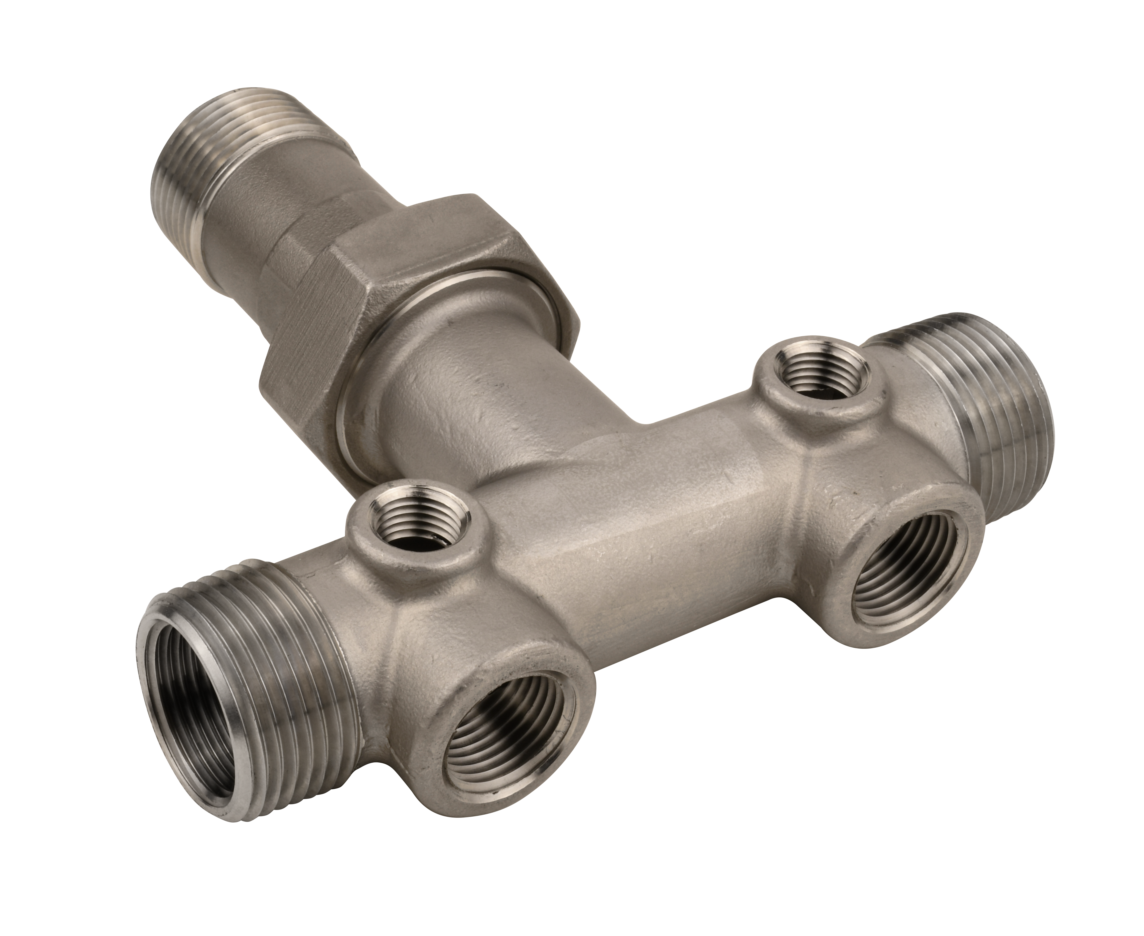 WELLS 1" STAINLESS STEEL SHORT TANK TEE