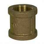 3 / 8" NO-LEAD BRASS COUPLING