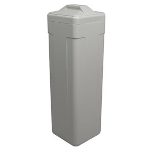 11" X 11" ALMOND BRINE TANK ONLY