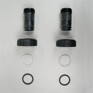 WS1 1" PLASTIC MALE NPT ASSY